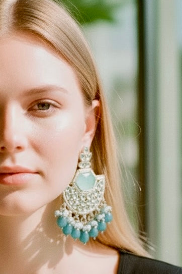 Royal Kundan Jhumka Earrings