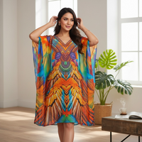Luxe One Size Mix Kaftan
