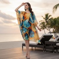Luxe One Size Mix Kaftan