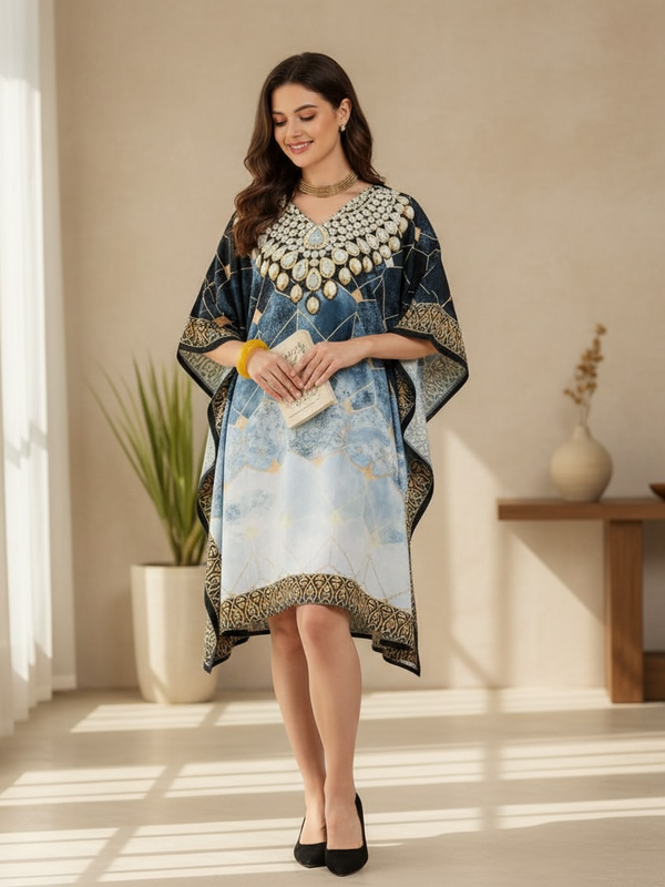 Luxe One Size Mix Kaftan