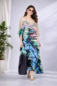 Luxe One size Silk Kaftan