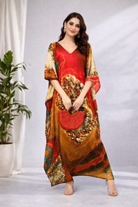 Luxe One size Silk Kaftan