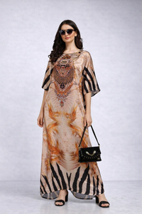 Luxe One size Silk Kaftan