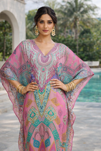 Luxe One size Silk Kaftan