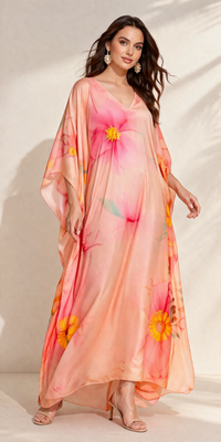 Luxe One size Silk Kaftan