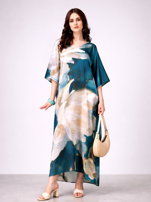 Luxe One size Silk Kaftan