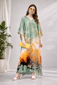 Luxe One size Silk Kaftan