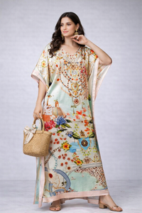 Luxe One size Silk Kaftan