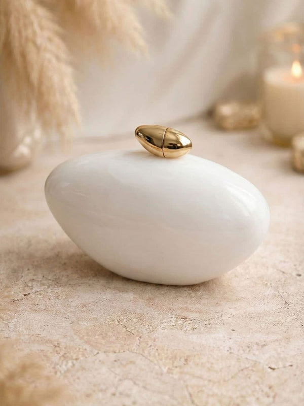 Marble Effect Sculpted Clutch Bag | Luxury Stone Finish Evening Handbag