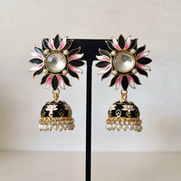 Ethnic Single Layered Kundan Chandbali