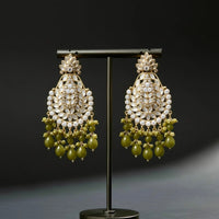 Ethnic Single Layered Kundan Chandbali
